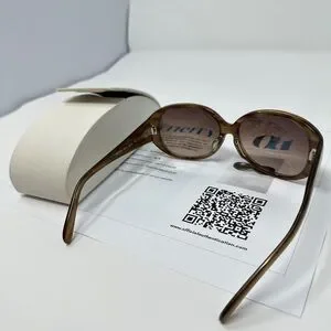 Prada | Accessories | Prada Wood Grain Brown Sunglasses  display picture 2